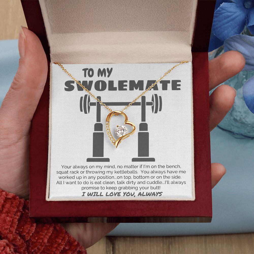 To My Swolemate Love Necklace