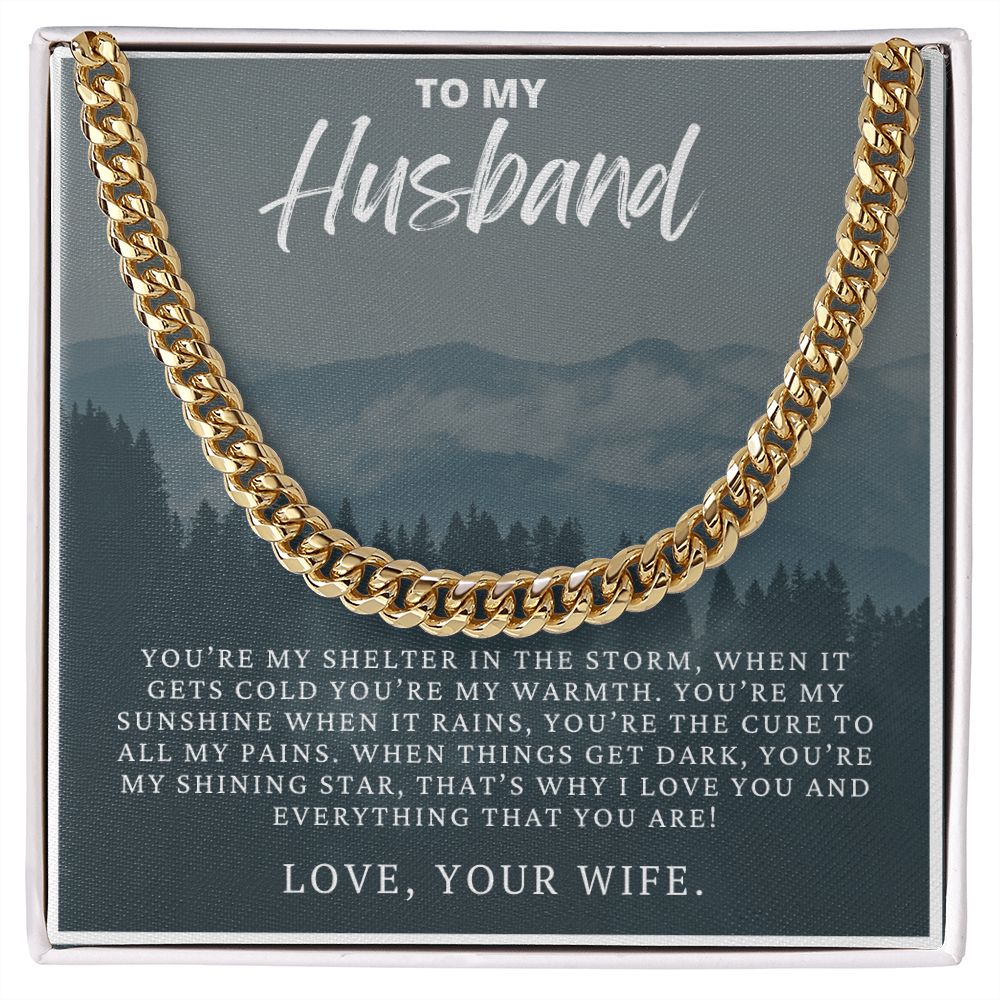 Cuban Link Chain for Husband