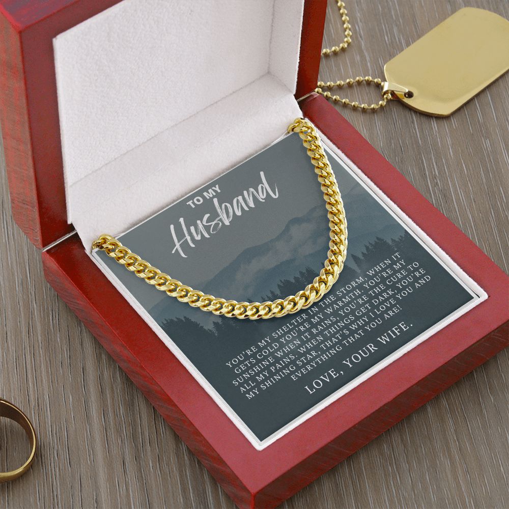 Cuban Link Chain for Husband