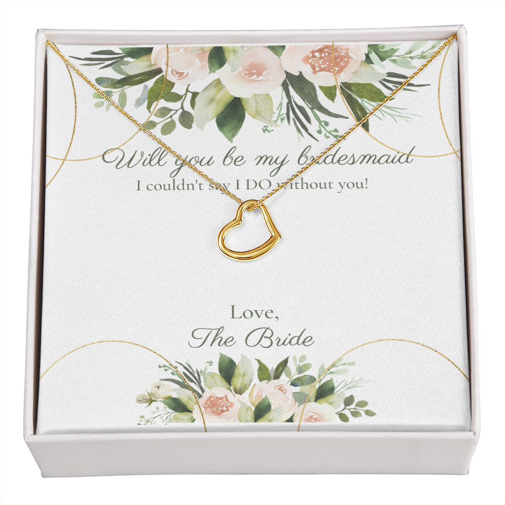 Will you be my bridesmaid