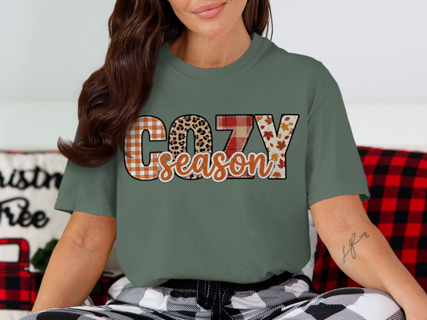 Cozy Season Graphic T-Shirt Perfect for Fall