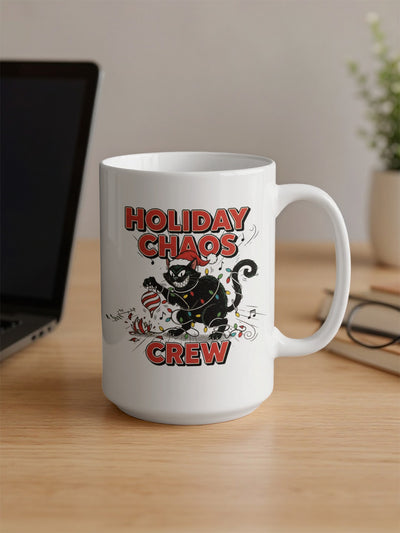 Holiday Chaos Crew Festive Coffee Mug