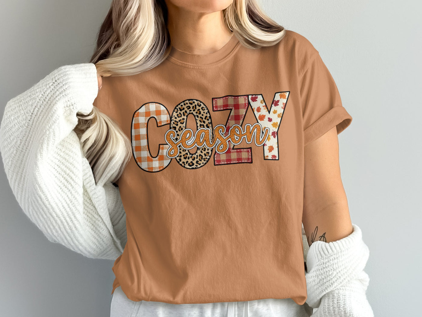 Cozy Season Graphic Tee for Stylish Comfort