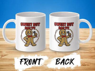 Sweet But Salty Gingerbread Character Mug