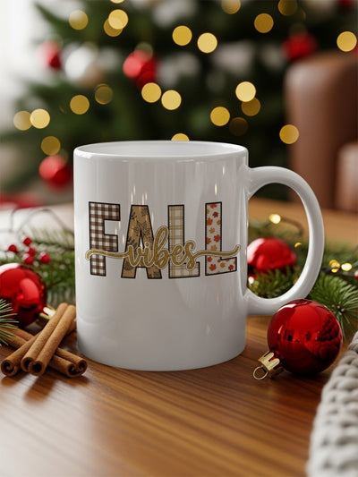 Festive Fall Vibes Mug for Holiday Season