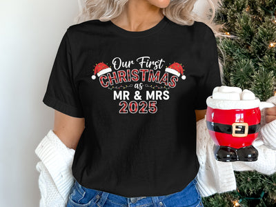 Our First Christmas as Mr and Mrs 2025 Shirt
