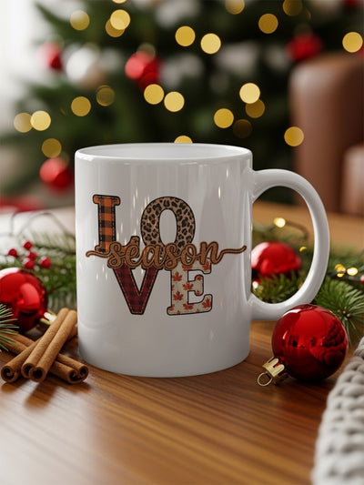 LOVE Season Festive Mug for Holidays