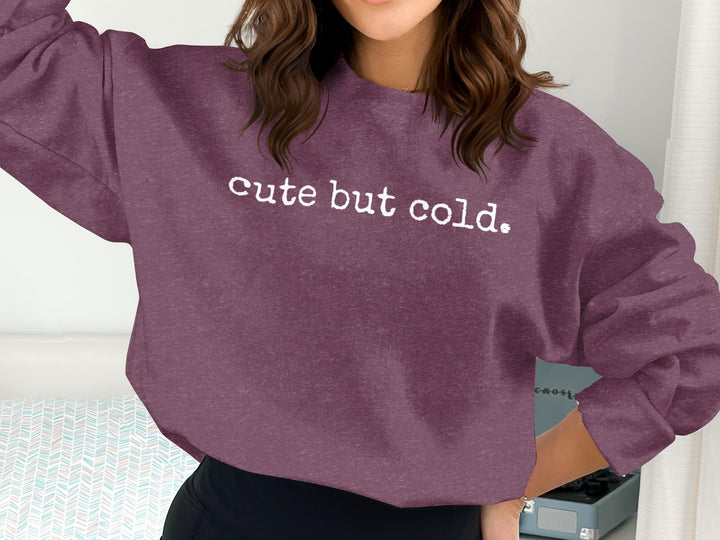 Cute But Cold Graphic Sweatshirt Product