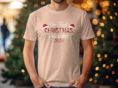 Our First Christmas as Mr and Mrs 2025 T-shirt
