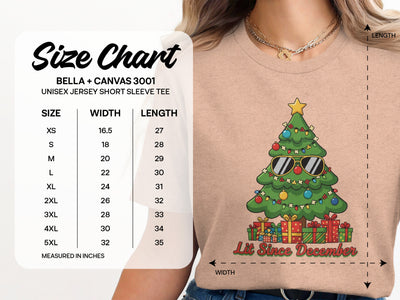 Lit Since December Christmas Tree Shirt Holiday