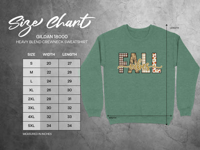 Fall Vibes Graphic Heavy Blend Crewneck Sweatshirt