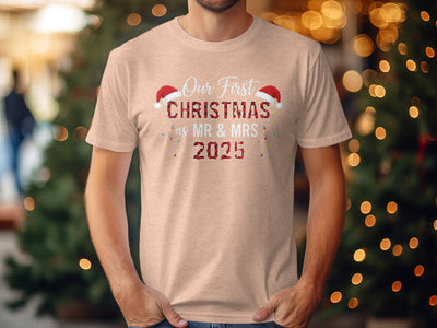 Our First Christmas as Mr and Mrs 2025 T-shirt