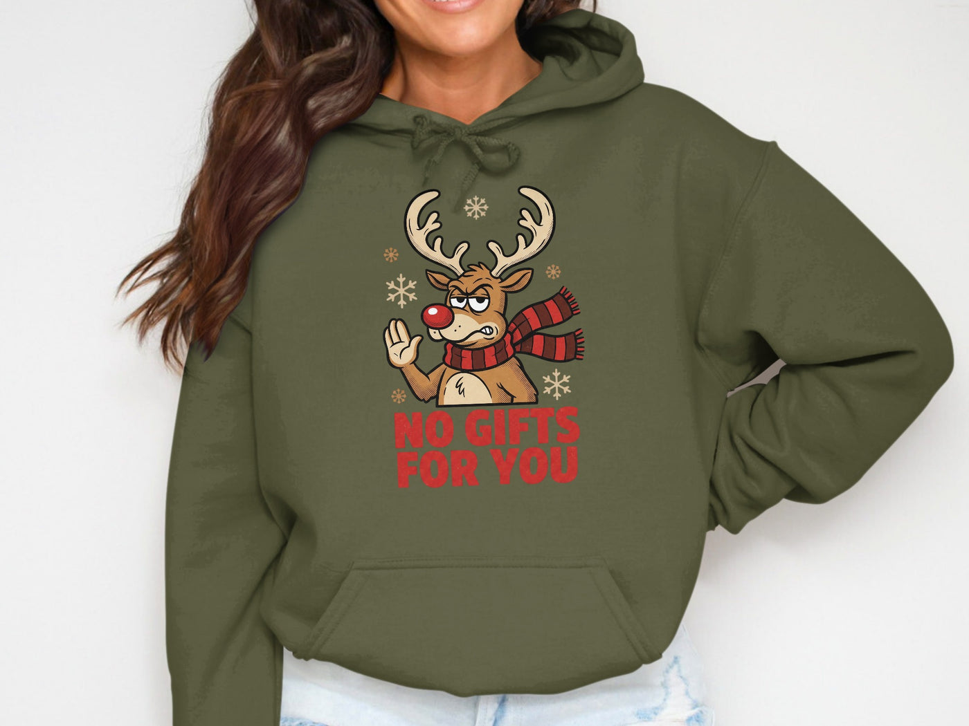 No Gifts For You Funny Christmas Hoodie product