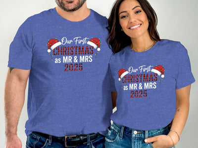 Our First Christmas as MR MRS 2025 T-Shirt