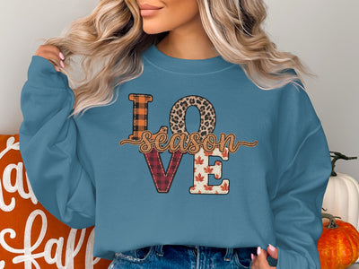 LOVE Season Fall Themed Sweatshirt