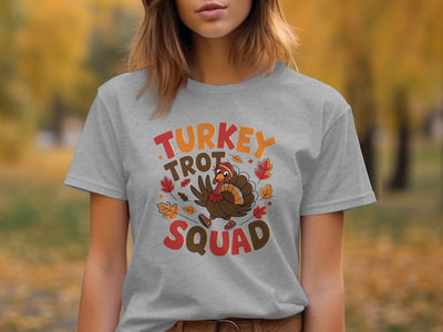 Turkey Trot Squad Festive Holiday T-shirt