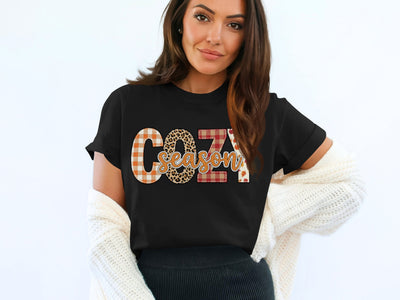Cozy Season Graphic Tee for Stylish Comfort