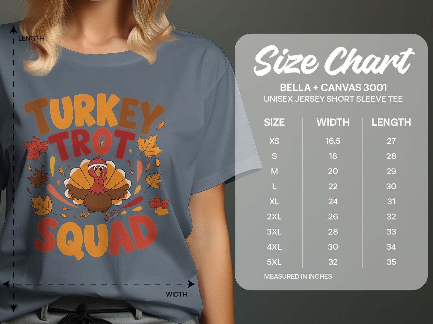 Turkey Trot Squad Unisex Jersey Short Sleeve Tee