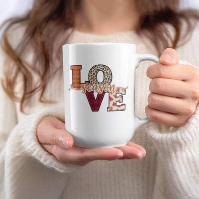 LOVE Season Mug Perfect for Winter Coffee Lovers