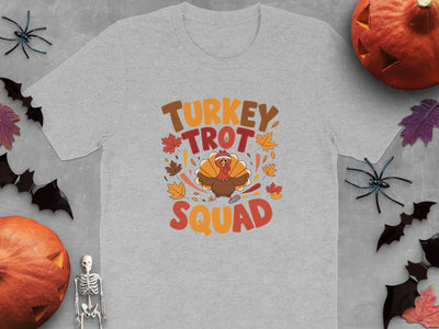 Turkey Trot Squad T-Shirt for Thanksgiving Day