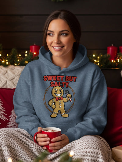Sweet But Salty Gingerbread Man Hoodie