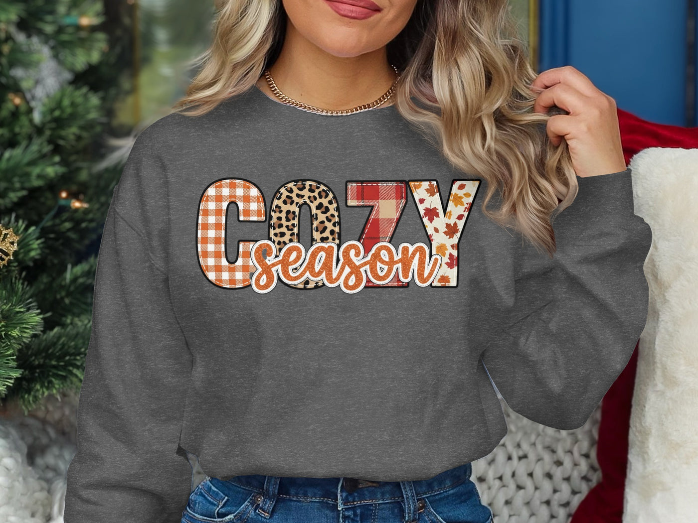 Cozy Season Graphic Sweatshirt Product