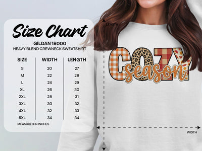 Cozy Season Gildan 18000 Crewneck Sweatshirt