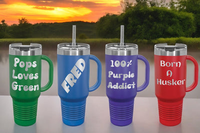 Colorful 40oz Tumblers