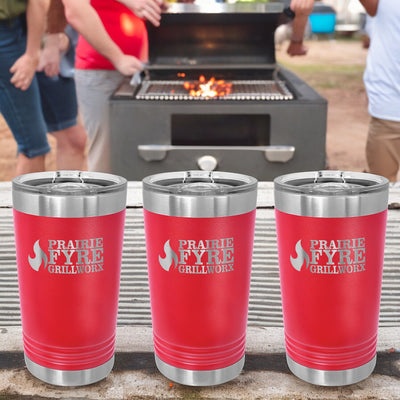 Red Pint Tumblers