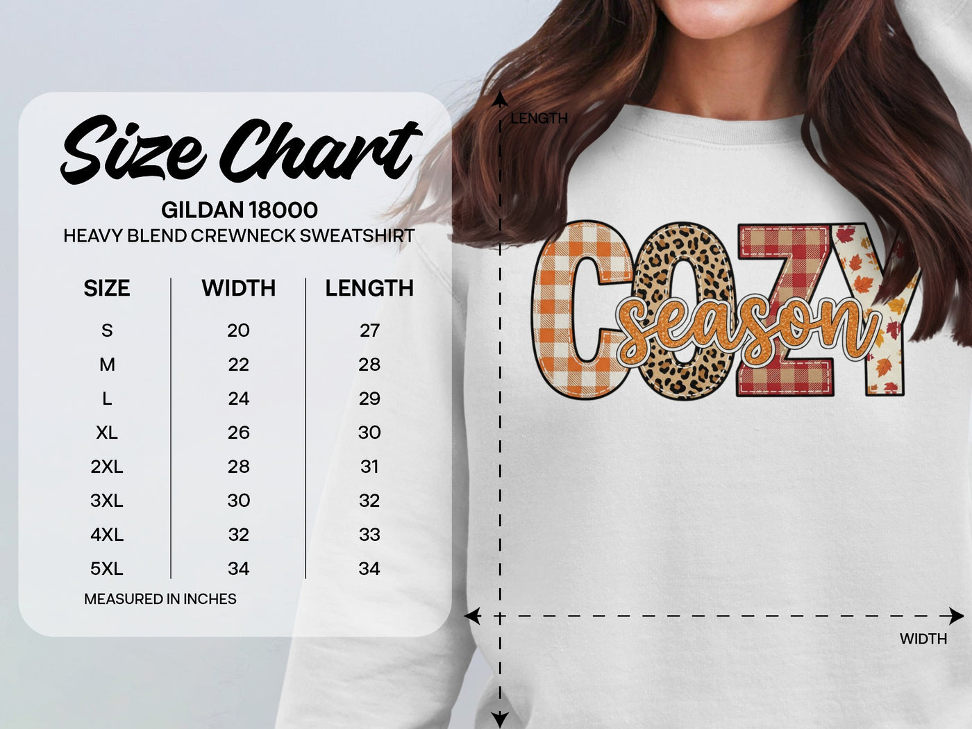 Cozy Season Graphic Women's Sweatshirt Clothing