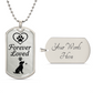 Forever Loved Dog Tag Keepsake