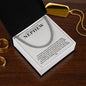 To My Nephew Cuban Link Chain with Oezzo message card – photo 2
