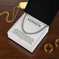 To My Nephew Cuban Link Chain with Oezzo message card – photo 3