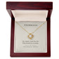 Mother-in-Law Love Knot Necklace with Oezzo message card – photo 5