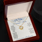 To My Mom Love Knot Necklace with Oezzo message card – photo 6