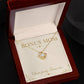 Bonus Mom Love Knot Necklace with Oezzo message card – photo 6