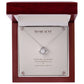 To My Aunt Love Knot Necklace with Oezzo message card – photo 4
