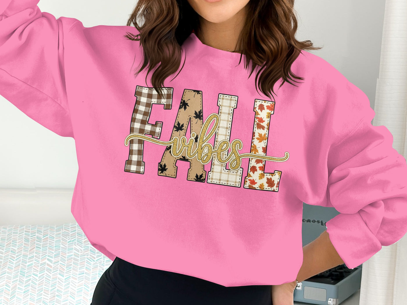 Fall Vibes Oversized Cozy Sweatshirt