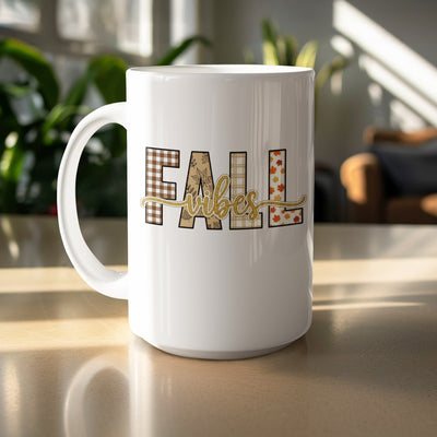 Fall Vibes Graphic Print Mug