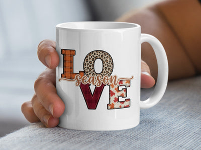 Love Season Multicolor Design Mug