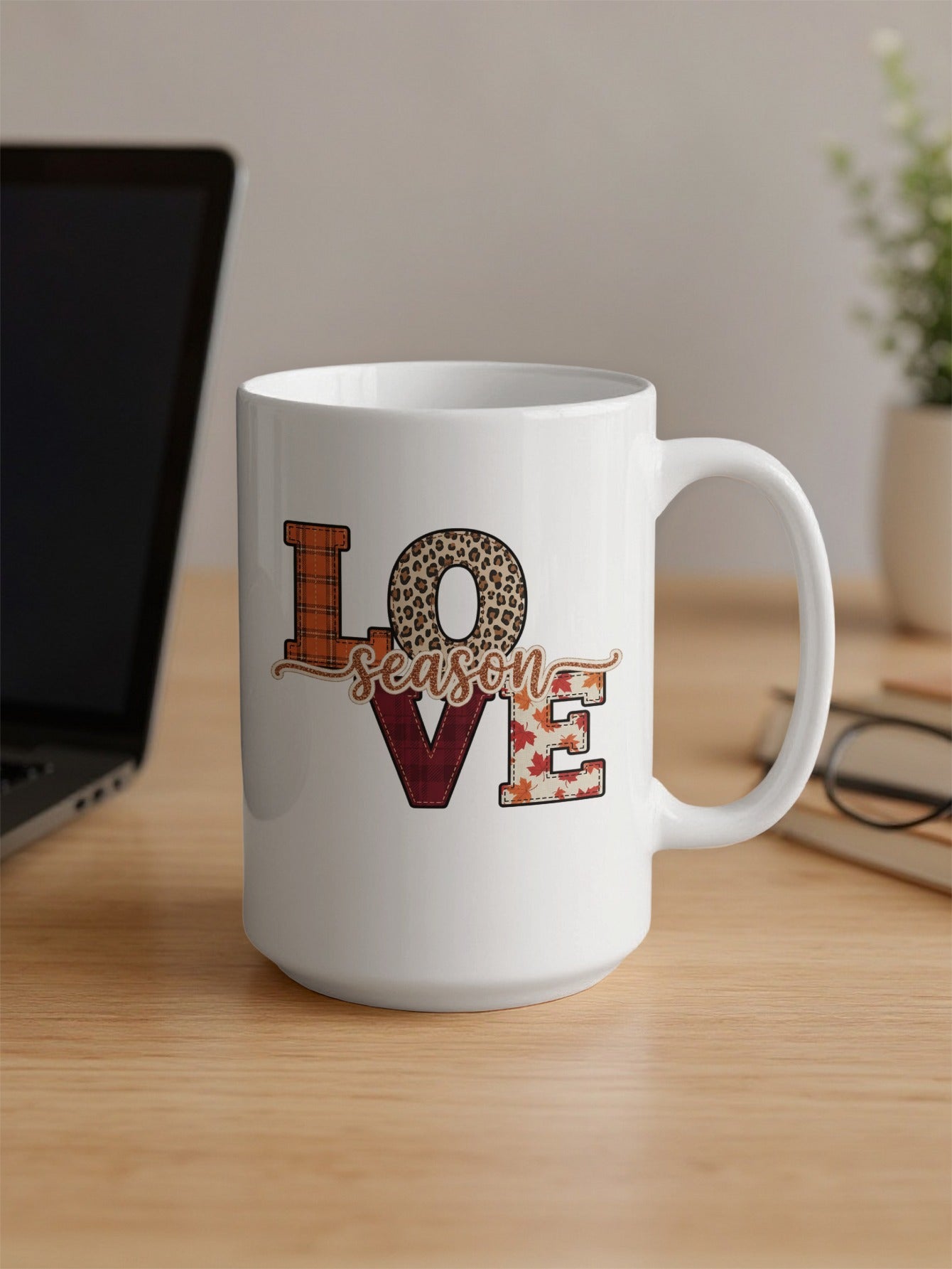 Love Season Fall Inspired Coffee Mug