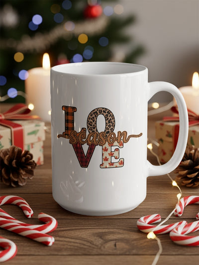 LOVE Season Mug for Festive and Holiday Cheer