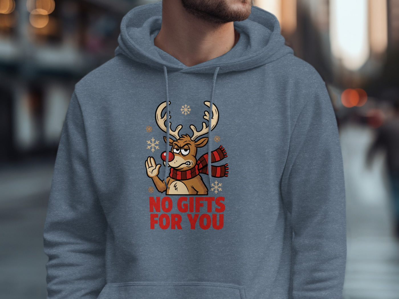 Funny Christmas Hoodie No Gifts For You