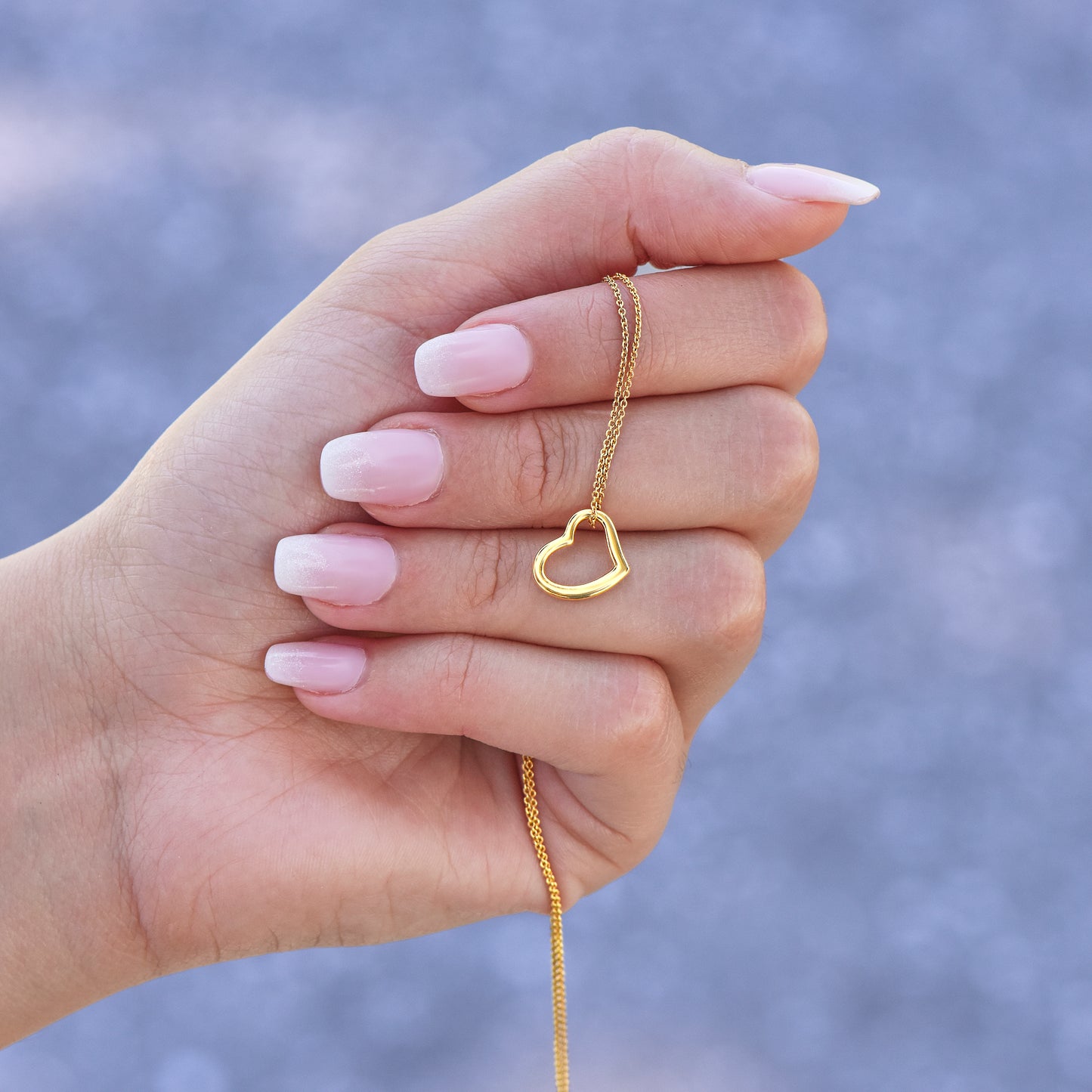 Bridesmaid Proposal Heart Necklace