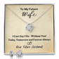 Engagement Gift for Future Wife, Necklace and Earring Set
