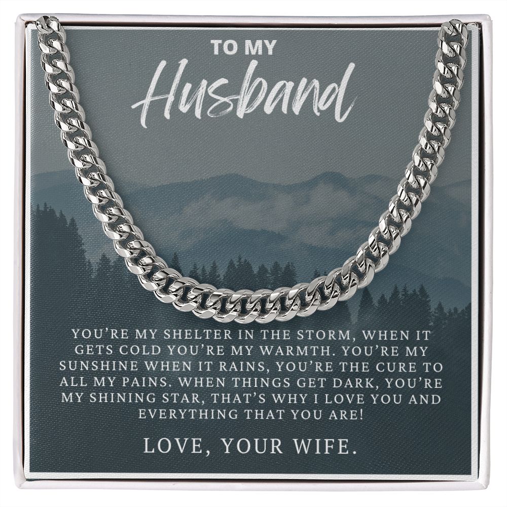 Cuban Link Chain for Husband