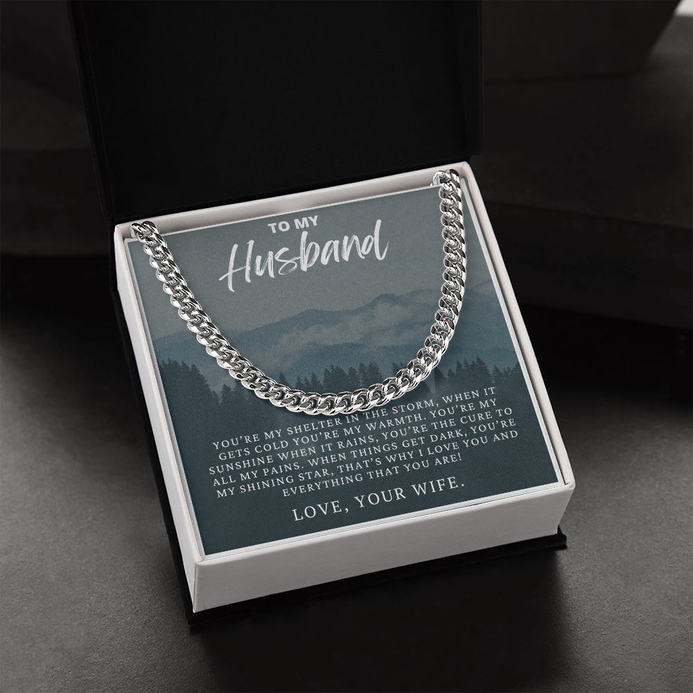 Cuban Link Chain for Husband